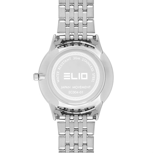 Đồng hồ ELIO 39 mm Nam EC004-01 Màu Bạc