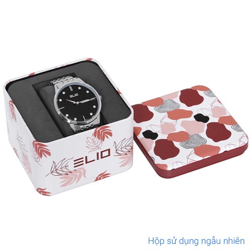 Đồng hồ ELIO 39 mm Nam EC004-01 Màu Bạc