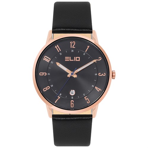 Đồng hồ ELIO 40 mm Nam EC005-01 Màu Đen