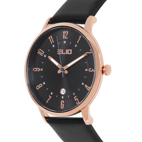 Đồng hồ ELIO 40 mm Nam EC005-01 Màu Đen