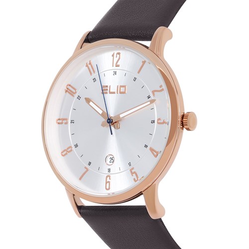 Đồng hồ ELIO 40 mm Nam EC006-01 Màu Nâu