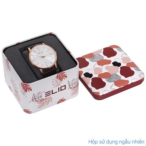 Đồng hồ ELIO 40 mm Nam EC006-01 Màu Nâu
