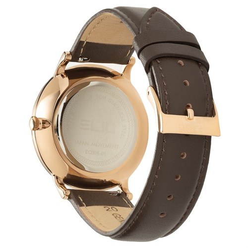 Đồng hồ ELIO 40 mm Nam EC008-01 Màu Nâu