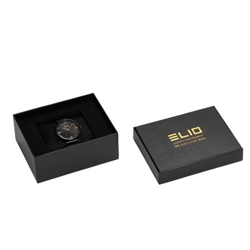 Đồng hồ ELIO 40 mm Nam EC009-01 Màu Đen