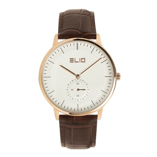 Đồng hồ ELIO 41 mm Nam EC012-01 Màu Nâu