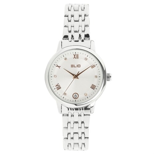 Đồng hồ ELIO Nàng Thơ 30 mm Nữ EC001-02 Màu Bạc