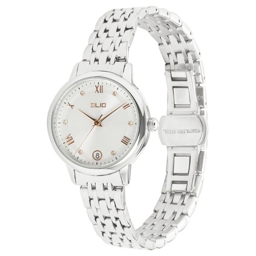 Đồng hồ ELIO Nàng Thơ 30 mm Nữ EC001-02 Màu Bạc