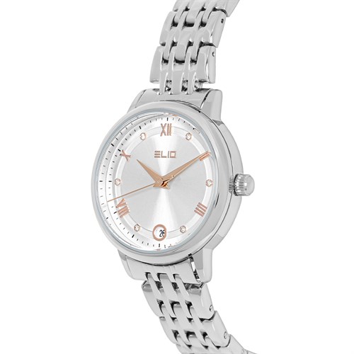 Đồng hồ ELIO Nàng Thơ 30 mm Nữ EC001-02 Màu Bạc