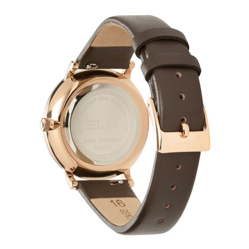 Đồng hồ ELIO 33 mm Nữ EC006-02 Màu Nâu