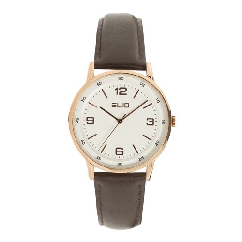 Đồng hồ ELIO 33 mm Nữ EC008-02 Màu Nâu