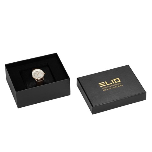 Đồng hồ ELIO 33 mm Nữ EC008-02 Màu Nâu