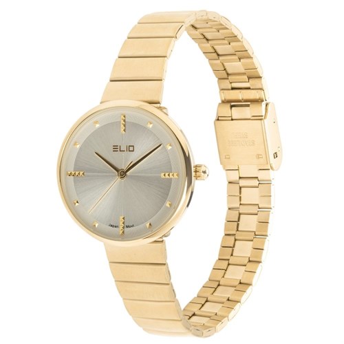 Đồng hồ ELIO 32 mm Nữ EC009-02 Màu Vàng