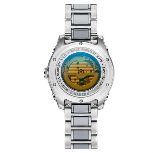 Đồng hồ NAKZEN 44 mm Nam SS6023G-1 Màu Bạc
