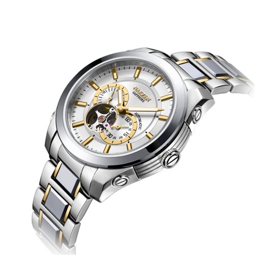 Đồng hồ NAKZEN 44 mm Nam SS6023G-7N3 Màu Bạc