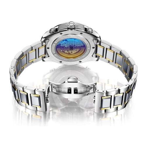 Đồng hồ NAKZEN 44 mm Nam SS6023G-7N3 Màu Bạc