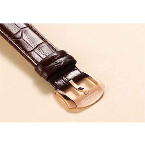 Đồng hồ ROSSINI 40 mm Nam 5805G01D Màu Nâu