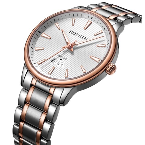 Đồng hồ ROSSINI 41 mm Nam 5887T01C Màu Bạc