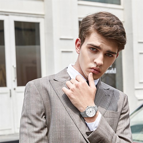 Đồng hồ ROSSINI 41 mm Nam 5887W01A Màu Bạc