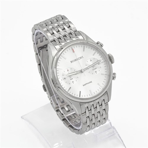 Đồng hồ ROSSINI 42 mm Nam 6659W01D Màu Bạc