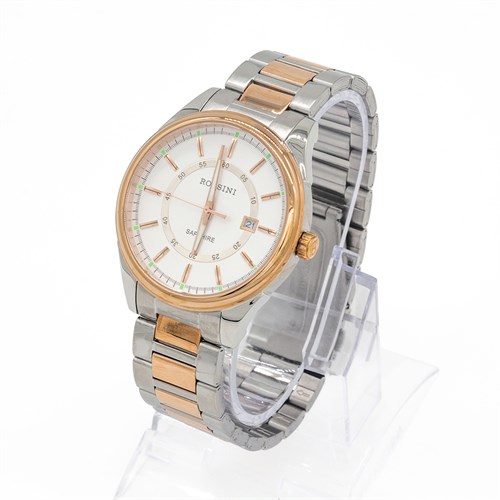 Đồng hồ ROSSINI 41 mm Nam 6577T01A Màu Bạc