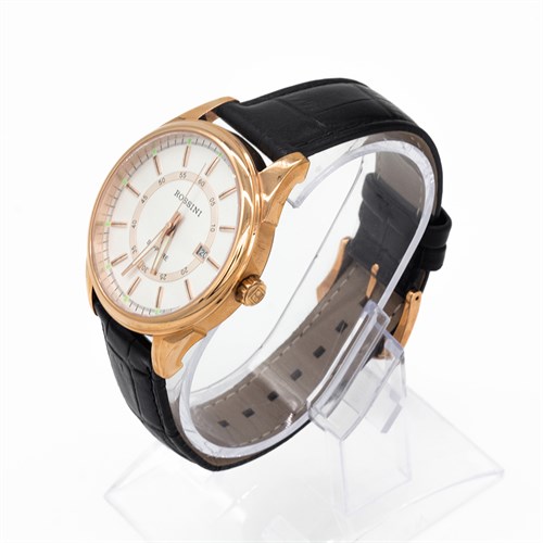 Đồng hồ ROSSINI 41 mm Nam 6577G01B Màu Đen