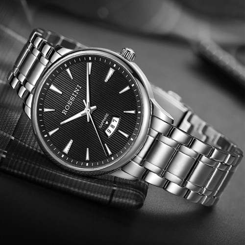Đồng hồ ROSSINI 41 mm Nam 5887W04B Màu Bạc