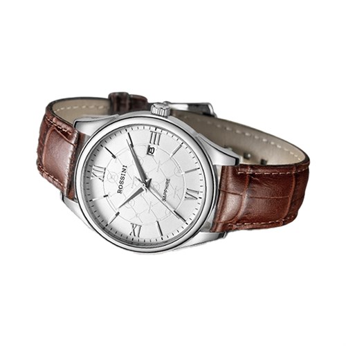 Đồng hồ ROSSINI 41 mm Nam 5577W01B Màu Nâu