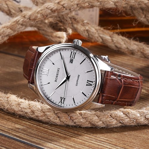 Đồng hồ ROSSINI 41 mm Nam 5577W01B Màu Nâu