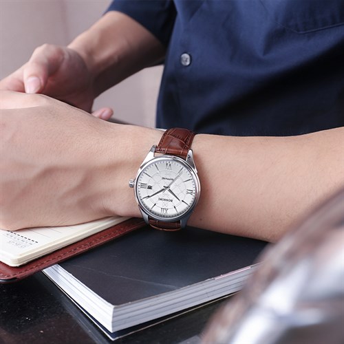 Đồng hồ ROSSINI 41 mm Nam 5577W01B Màu Nâu