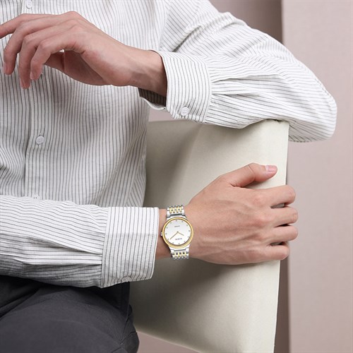 Đồng hồ ROSSINI 35.5 mm Nam 5395T01G Màu Bạc