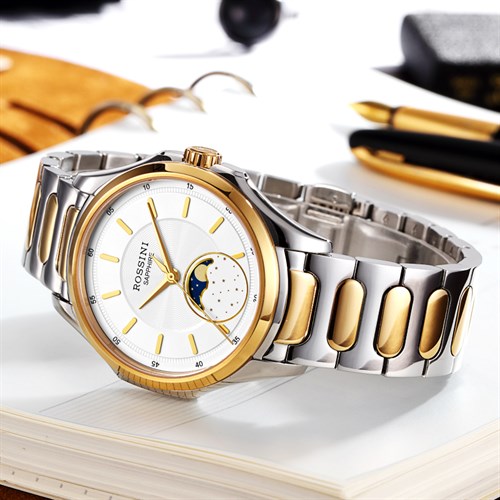Đồng hồ ROSSINI 40.5 mm Nam 7713T01B Màu Bạc
