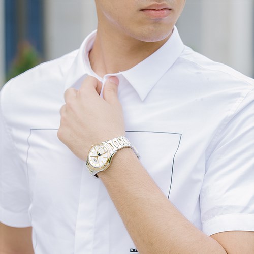 Đồng hồ ROSSINI 40.5 mm Nam 7713T01B Màu Bạc