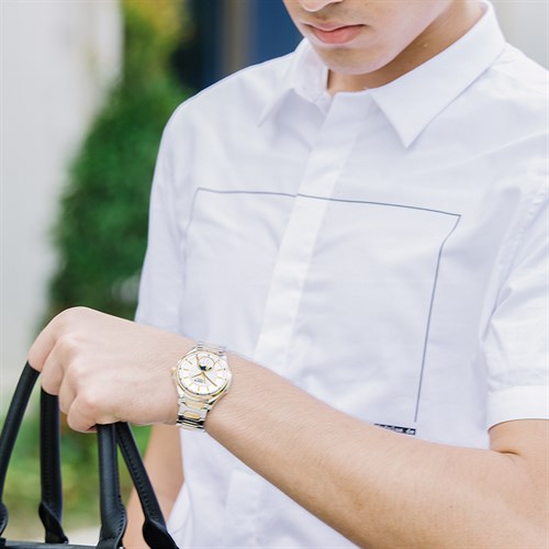 Đồng hồ ROSSINI 40.5 mm Nam 7713T01B Màu Bạc