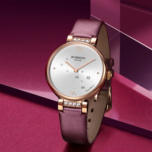 Đồng hồ ROSSINI 33 mm Nữ 5858G01A Màu Tím