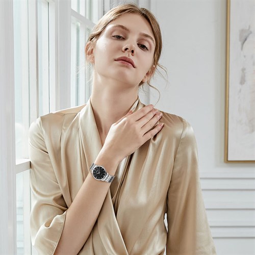 Đồng hồ ROSSINI 28 mm Nữ 5492W04B Màu Bạc
