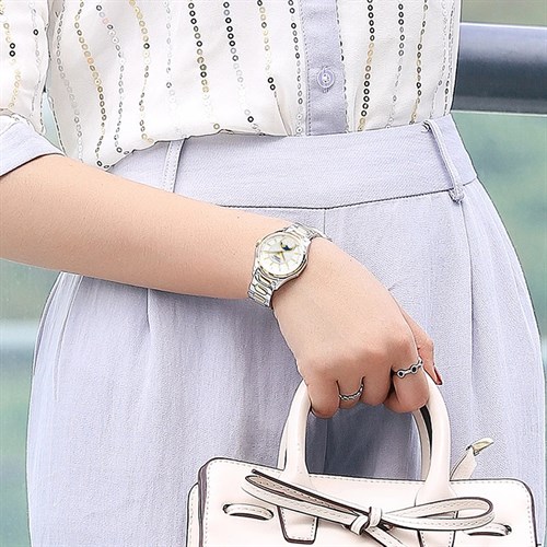 Đồng hồ ROSSINI 32 mm Nữ 7714T01B Màu Bạc