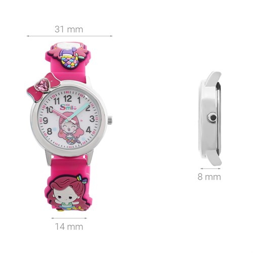 Đồng hồ SMILE KID 31 mm Trẻ em SL096-01 Màu Hồng