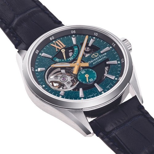 Đồng hồ ORIENT Star 41 mm Nam RE-AV0118L00B Màu Xanh Dương