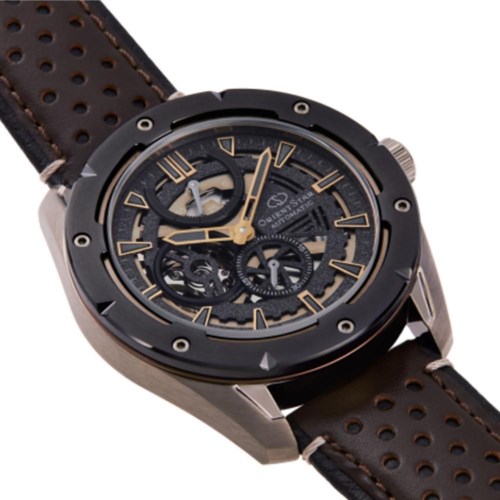 Đồng hồ ORIENT Star 43.2 mm Nam RE-AV0A04B00B Màu Nâu