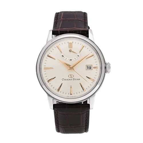 Đồng hồ ORIENT Star 38.5 mm Nam SAF02005S0 Màu Nâu