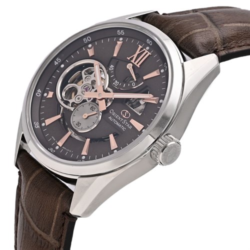 Đồng hồ ORIENT Star 41 mm Nam SDK05004K0 Màu Nâu