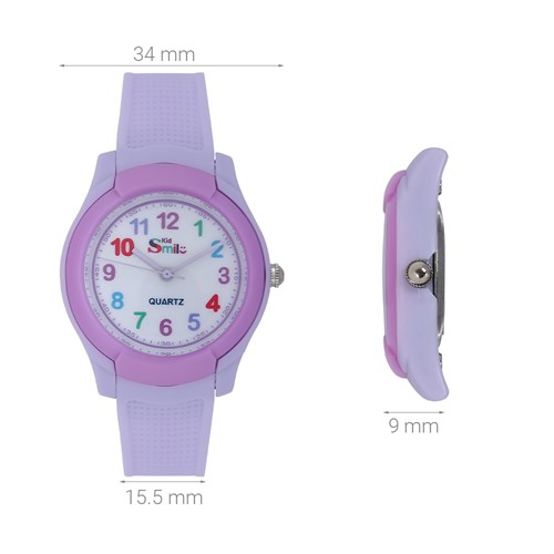 Đồng hồ SMILE KID 34 mm Trẻ em SL085-02 Màu Tím