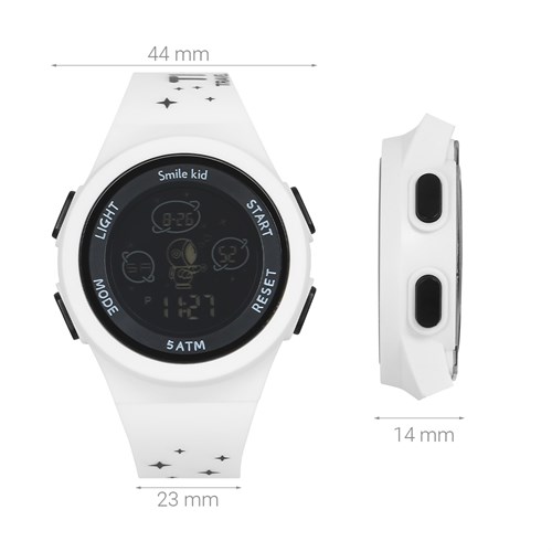 Đồng hồ SMILE KID 44 mm Trẻ em SL088-01 Màu Trắng