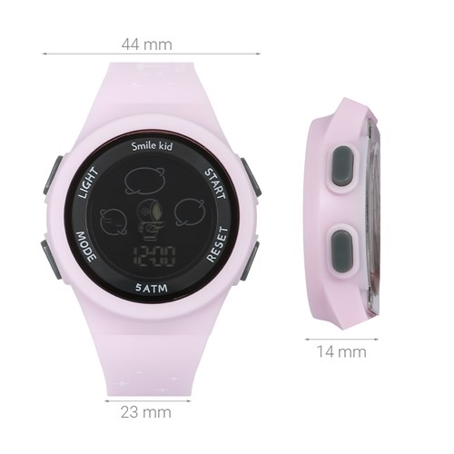 Đồng hồ SMILE KID 44 mm Trẻ em SL088-03 Màu Hồng