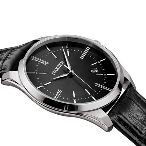 Đồng hồ NAKZEN 40 mm Nam SL9007GBK-1 Màu Đen