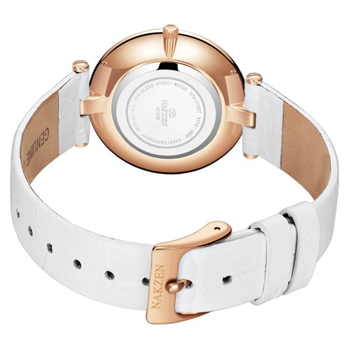 Đồng hồ NAKZEN 32 mm Nữ SL4065LREWE-7N0 Màu Trắng