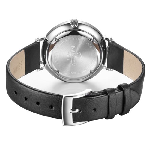 Đồng hồ NAKZEN Hoa & Gió 32 mm Nữ SL9001LBK-7 Màu Đen
