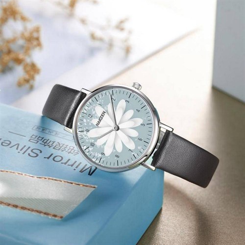 Đồng hồ NAKZEN Hoa & Gió 32 mm Nữ SL9002LBK-2D Màu Đen