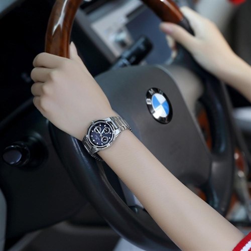 Đồng hồ NAKZEN 34 mm Nữ SS5046L/BK-1N5 Màu Bạc
