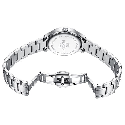 Đồng hồ Nakzen 28 mm Nữ SS4069LBE-7N2 Màu Bạc